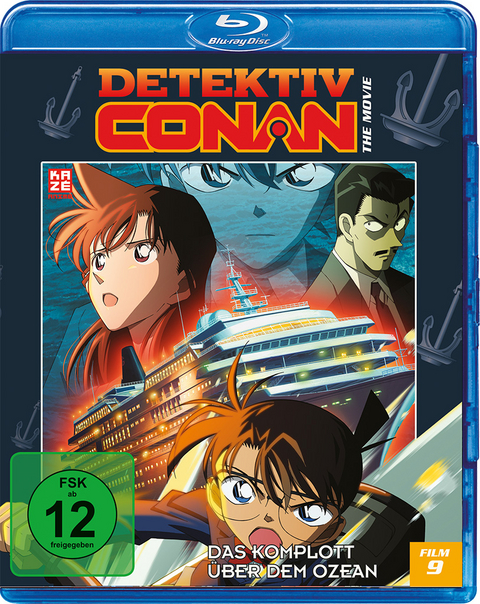 Detektiv Conan - 9. Film: Das Komplott über dem Ozean - Blu-Ray - Yasuichiro Yamamoto