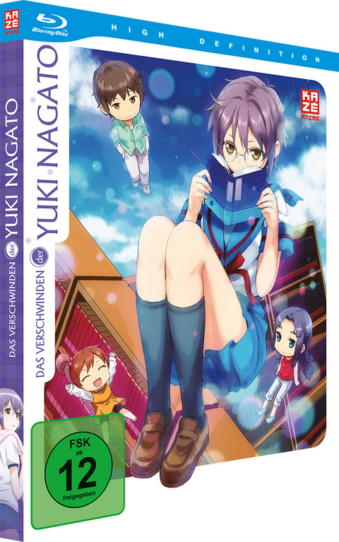 Das Verschwinden der Yuki Nagato (OmU) - Gesamtausgabe (2 Blu-rays) - Jun Wada