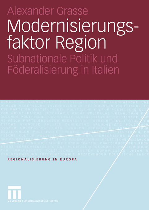 Modernisierungsfaktor Region - Alexander Grasse