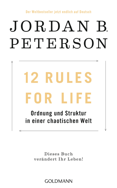 12 Rules For Life - Jordan B. Peterson