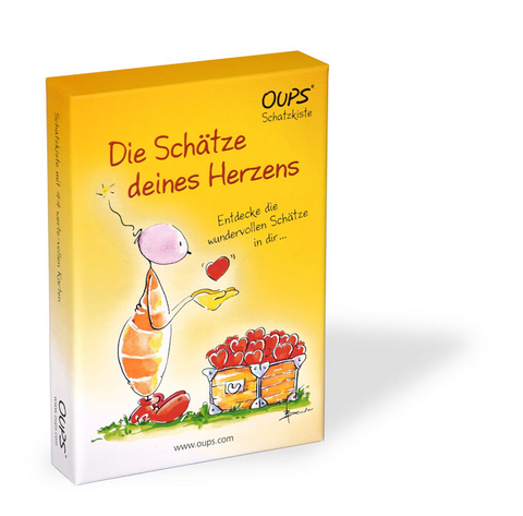 Oups-Karten - Oups-Schatzkiste - Die Schätze deines Herzens - Kurt Hörtenhuber