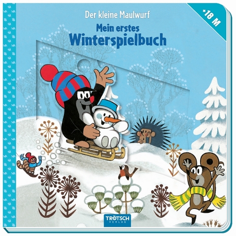 Trötsch Der kleine Maulwurf Mein erstes Winterspielbuch