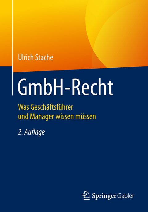 GmbH-Recht - Ulrich Stache