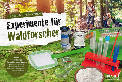 Die große Entdeckerbox: Experimente für Waldforscher - Bärbel Oftring