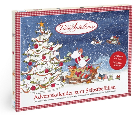 Tilda Apfelkern. Adventskalender zum Selbstbefüllen - Andreas H. Schmachtl