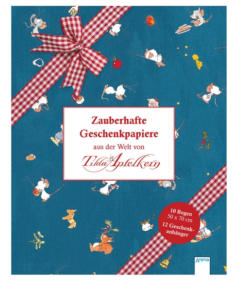 Zauberhafte Geschenkpapiere aus der Welt von Tilda Apfelkern