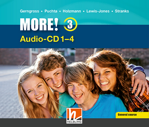 MORE! 3 Audio CD General Course 1-4 - Günter Gerngross, Herbert Puchta, Christian Holzmann, Peter Lewis-Jones, Jeff Stranks