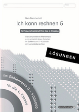 Ich kann rechnen 5 Lösungen - Schülerarbeitsheft für die 4. Klasse - Katrin Langhans