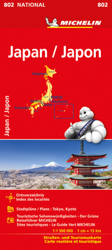 Michelin Karte Japan / Japon