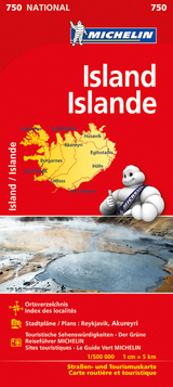 Michelin Karte Island - 