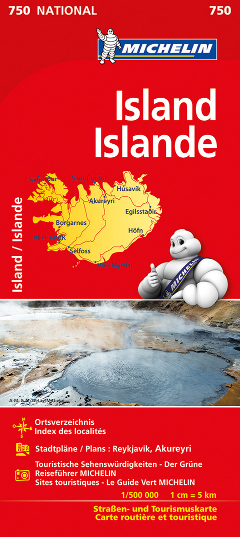 Michelin Karte Island