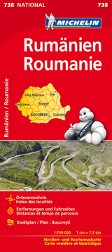 Michelin Karte Rumänien