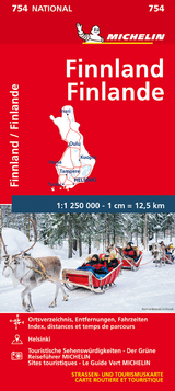 Michelin Finnland 1:1.250.000 - 