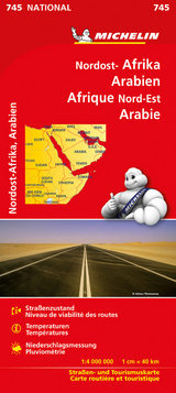 Michelin Nordost-Afrika, Arabien - 