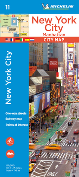 New York: Manhattan - Michelin City Plan 10 -  Michelin