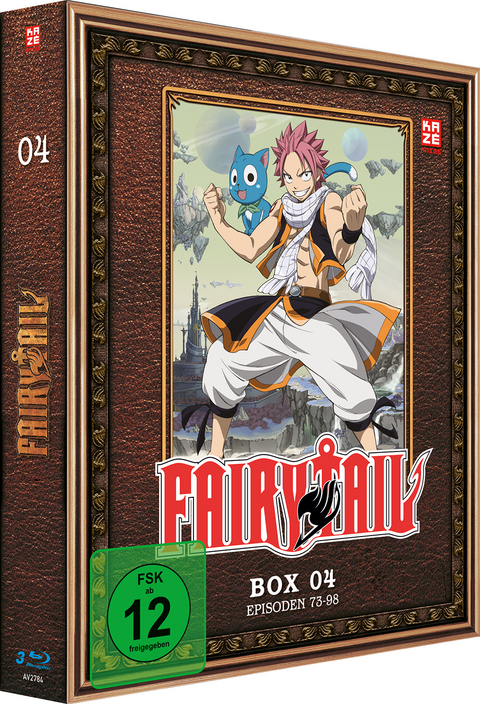 Fairy Tail - TV-Serie - Blu-ray Box 4 (Episoden 73-98) (3 Blu-rays) - Shinji Ishihira