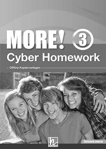 MORE! 3 Cyber Homework Enriched Course - Offline Kopiervorlagen - Günter Gerngross, Herbert Puchta, Christian Holzmann, Jeff Stranks, Peter Lewis-Jones