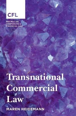 Transnational Commercial Law - Maren Heidemann