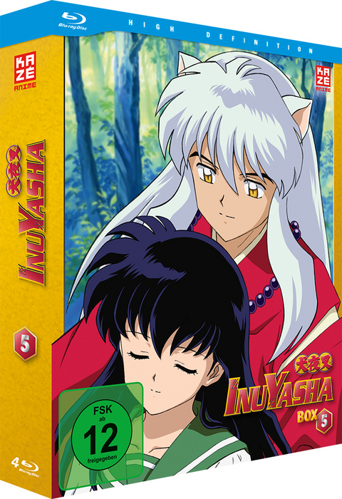 InuYasha - TV Serie - Blu-ray Box 5 (Episoden 105-138) [4 Blu-rays] - Masashi Ikeda, Yasunao Aoki