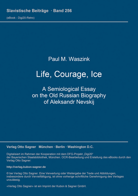 Life, Courage, Ice - Paul M. Waszink