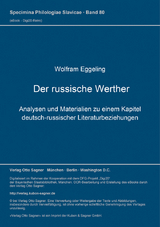 Der russische Werther - Wolfram Eggeling, Martin Schneider