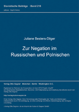 Zur Negation im Russischen und Polnischen - Juliane Besters-Dilger