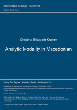 Analytic Modality in Macedonian - Christina Elizabeth Kramer