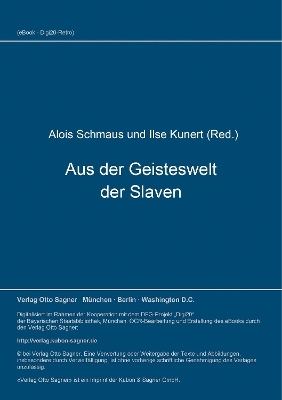 Aus der Geisteswelt der Slaven - 