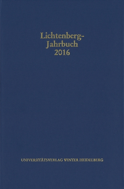 Lichtenberg-Jahrbuch 2016 - 