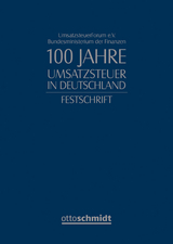100 Jahre Umsatzsteuer in Deutschland - 