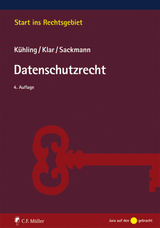 Datenschutzrecht - Jürgen Kühling, Manuel Klar, Florian Sackmann