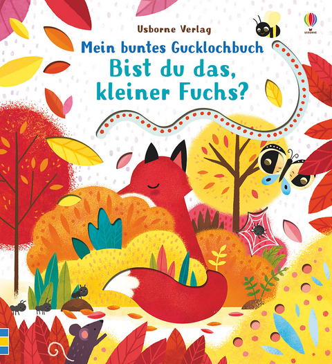 Mein buntes Gucklochbuch: Bist du das, kleiner Fuchs? - Sam Taplin