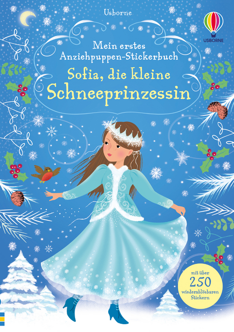 Mein erstes Anziehpuppen-Stickerbuch: Sofia, die kleine Schneeprinzessin - Fiona Watt