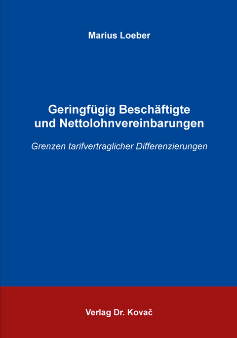 Geringfügig Beschäftigte und Nettolohnvereinbarungen - Marius Loeber