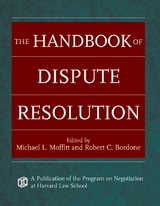 The Handbook of Dispute Resolution - 