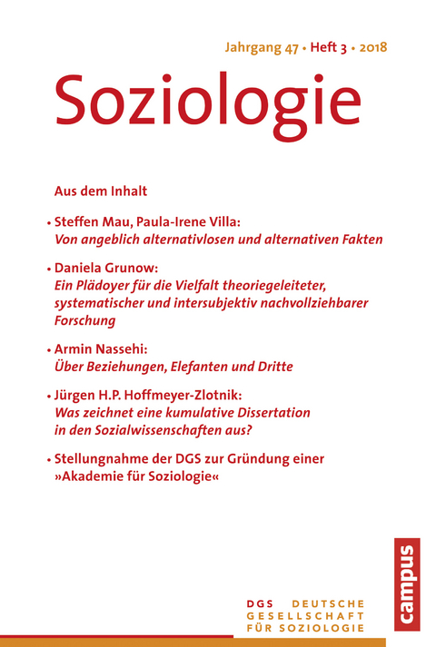 Soziologie 3.2018 - 