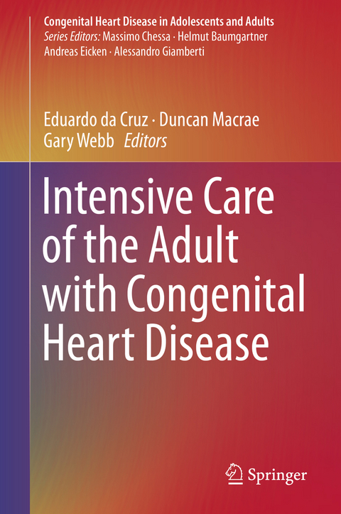 Intensive Care of the Adult with Congenital Heart Disease - 