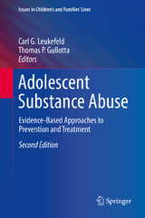 Adolescent Substance Abuse - Leukefeld, Carl G.; Gullotta, Thomas P.