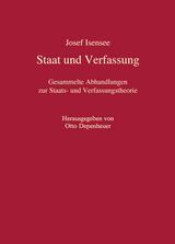 Staat und Verfassung - Josef Isensee