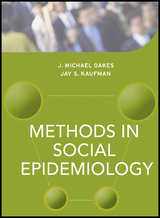 Methods in Social Epidemiology - 