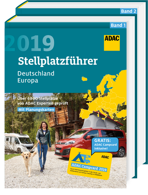 Stellplatzführer Deutschland/Europa / ADAC Stellplatzführer Deutschland und Europa 2019