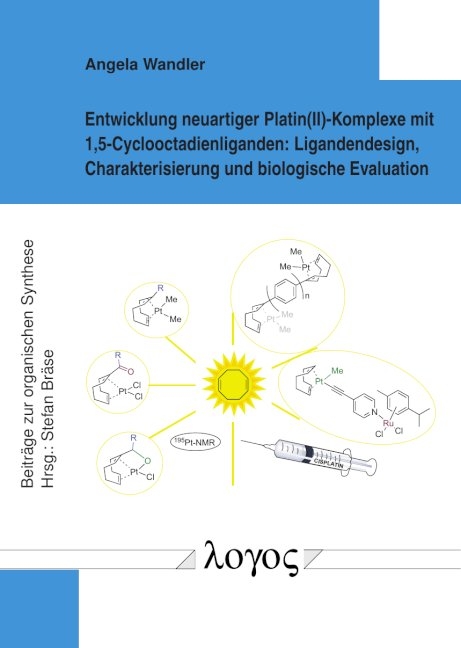 Entwicklung neuartiger Platin(II)-Komplexe mit 1,5-Cyclooctadienliganden: Ligandendesign, Charakterisierung und biologische Evaluation - Angela Wandler