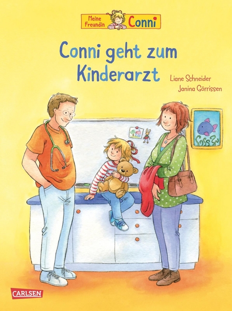 Conni-Bilderbücher: Conni geht zum Kinderarzt (Neuausgabe) - Liane Schneider