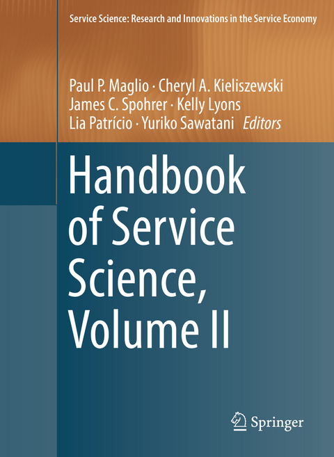 Handbook of Service Science, Volume II - 