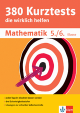 Klett 380 Kurztests Mathematik 5./6. Klasse - 