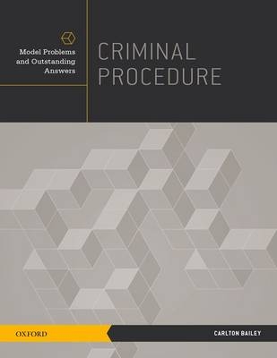 Criminal Procedure -  Prof. Carlton Bailey