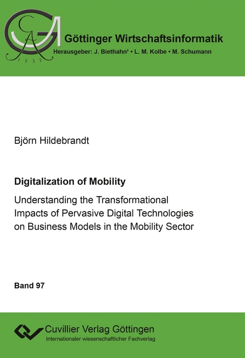 Digitalization of Mobility - Björn Hildebrandt