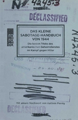 Das kleine Sabotage-Handbuch von 1944 - 