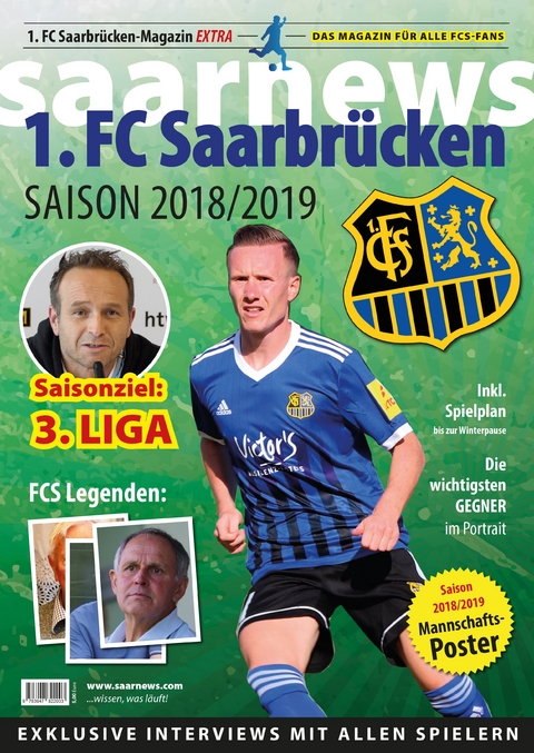 1. FC Saarbrücken Saisonmagazin 2018/19 - Kuhn Claus