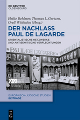 Der Nachlass Paul de Lagarde - 